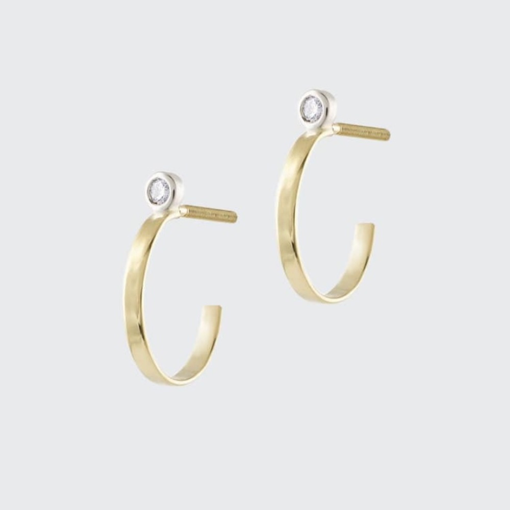 Lana Diamond 💎✨ Huggie Hoop earrings